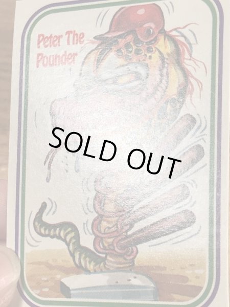 LEAF社製のベースボールモンスターの80年代ビンテージシールカード