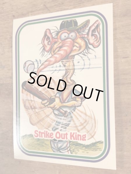 LEAF社製のBaseball Awesome All Starsの80’sヴィンテージステッカーカード