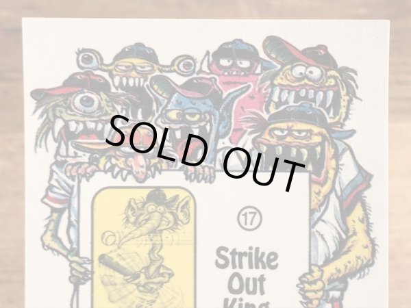 LEAF社製のBaseball Awesome All Starsの80’sヴィンテージステッカーカード