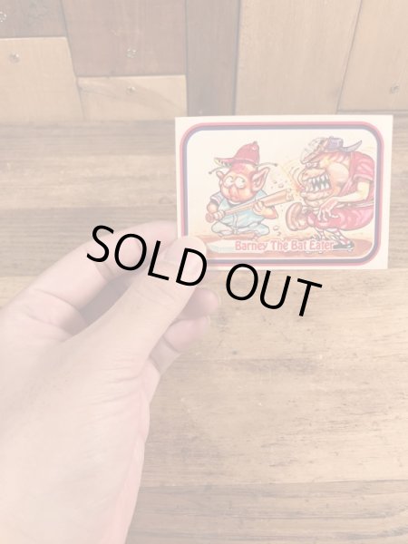 LEAF社製のベースボールモンスターの80年代ビンテージシールカード