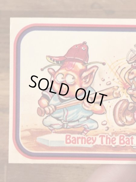 LEAF社製のベースボールモンスターの80年代ビンテージシールカード