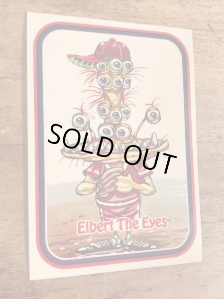 LEAF社製のベースボールモンスターの80年代ビンテージシールカード