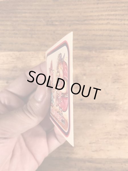 LEAF社製のベースボールモンスターの80年代ビンテージシールカード