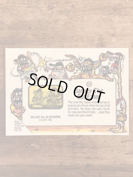 LEAF社製のBaseball Awesome All Starsの80’sヴィンテージステッカーカード