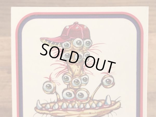 LEAF社製のベースボールモンスターの80年代ビンテージシールカード