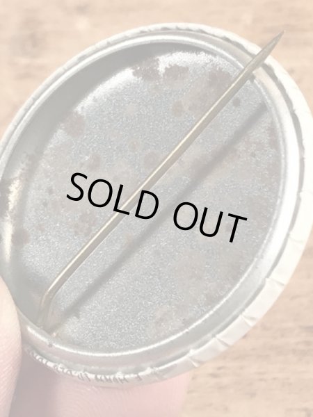 スマイルの企業物のヴィンテージ缶バッチ