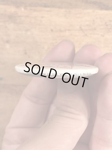 スマイルの企業物のヴィンテージ缶バッチ