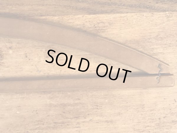 アメリカのアドバタイジング物のアンティークのウッドハンガー