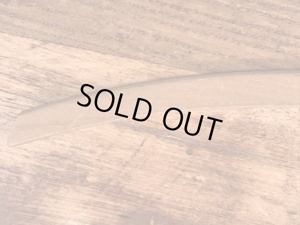 アメリカの企業物のアンティークのウッドハンガー