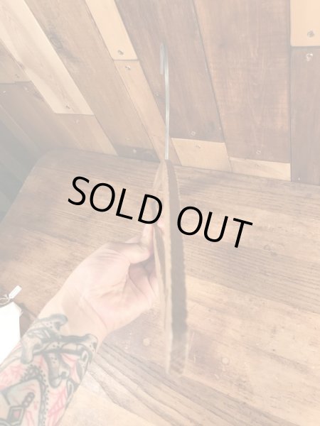 アメリカのアドバタイジング物のアンティークのウッドハンガー