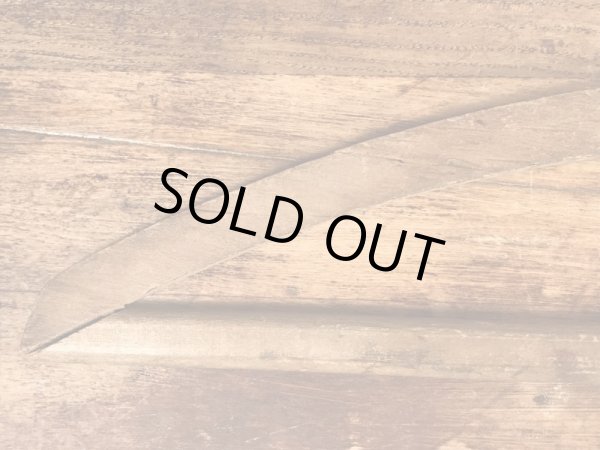 アメリカの企業物のアンティークのウッドハンガー