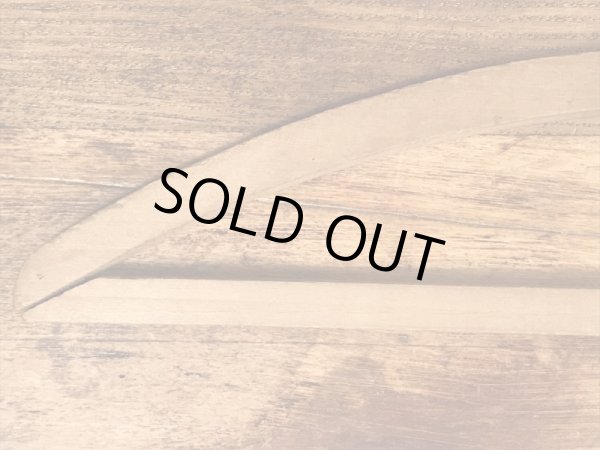 アメリカのアドバタイジング物のアンティークのウッドハンガー