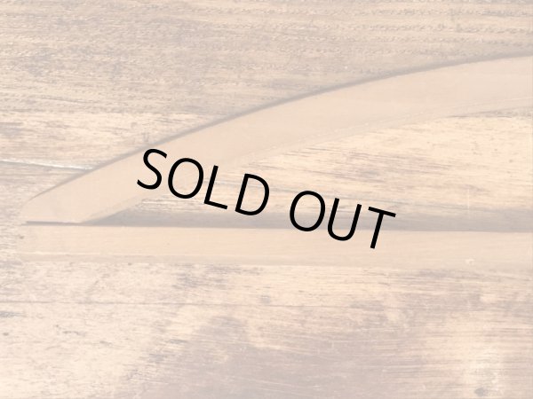 アメリカのアドバタイジング物のアンティークのウッドハンガー