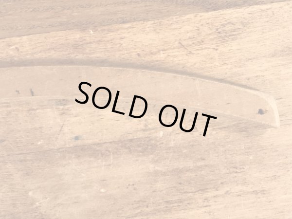 アメリカの企業物のアンティークのウッドハンガー