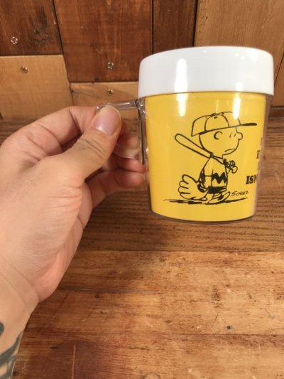 画像3: Peanuts Charlie Brown “Winning May Not Be...” Thermo Mug　チャーリーブラウン　ビンテージ　サーモマグカップ　70年代