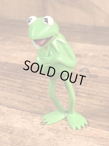 マペットショウのカーミットのヴィンテージフィギュア