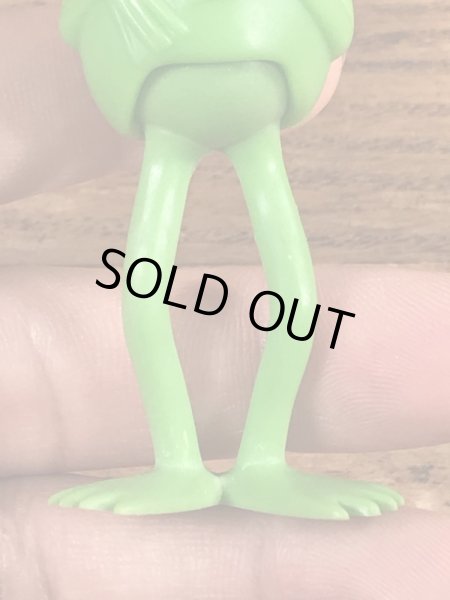 マペットショウのカーミットのヴィンテージフィギュア