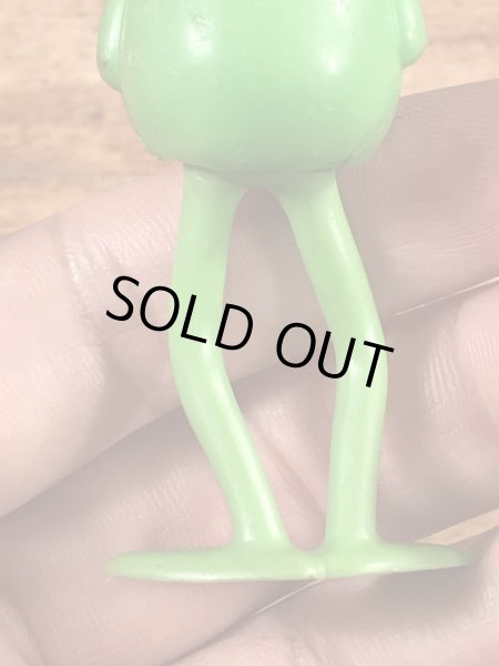 ザマペッツのカーミットのヴィンテージフィギュア