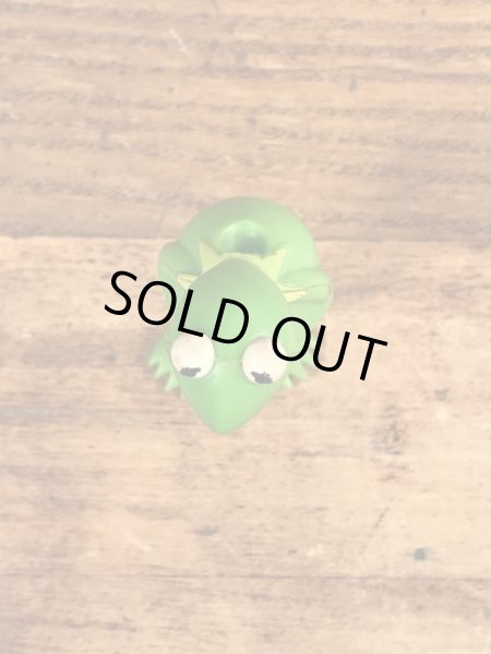 マペットショウのカーミットのビンテージフィギュア