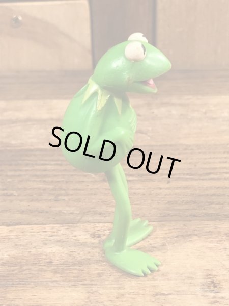 マペットショウのカーミットのビンテージフィギュア