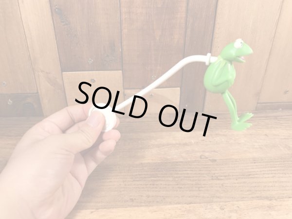 マペットショウのカーミットのヴィンテージフィギュア