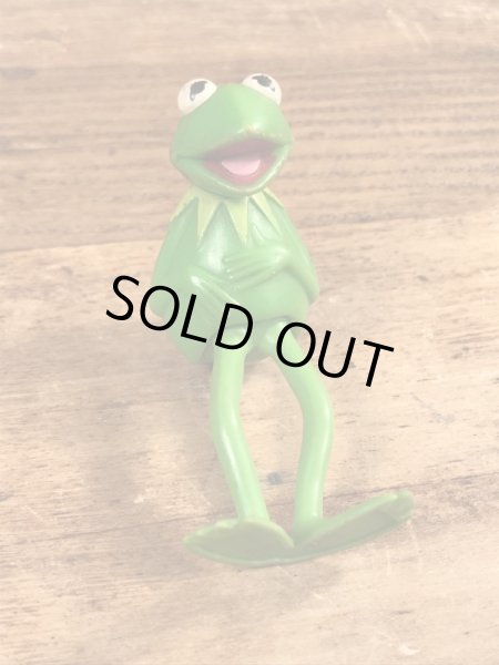 マペットショウのカーミットのビンテージフィギュア