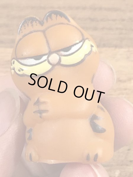 ガーフィールドのビニール製のビンテージフィギュア