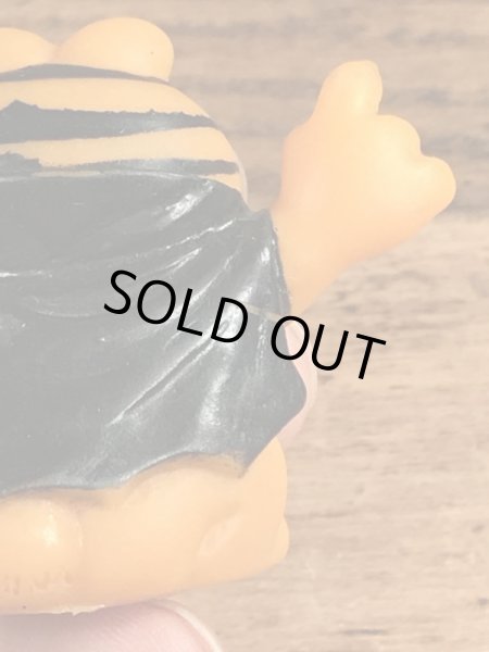 ガーフィールドのドラキュラのビンテージソフビ人形