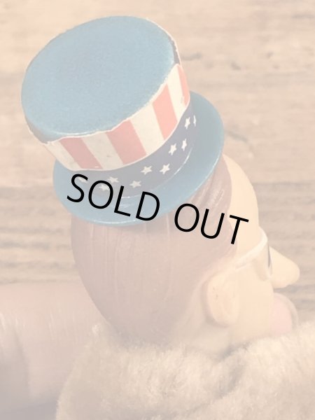 ジョージブッシュ元大統領のビンテージクリップ人形