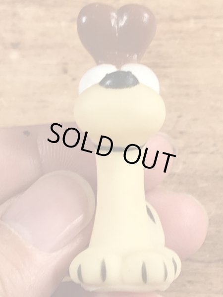 ガーフィールドのオーディーのビンテージビニールフィギュア