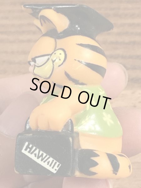 ガーフィールドのハワイのヴィンテージビニールフィギュア