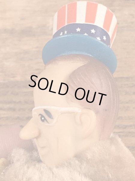 ジョージブッシュ元大統領のビンテージクリップ人形