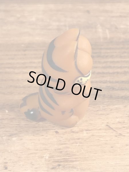 ガーフィールドのビニール製のビンテージフィギュア