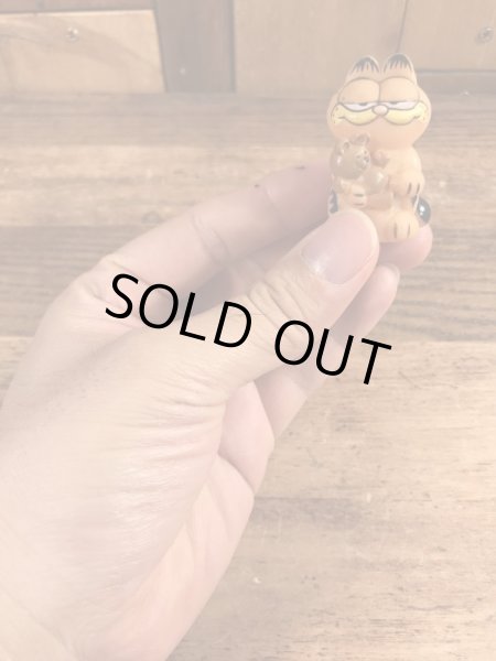 ガーフィールドのビニール製のヴィンテージフィギュア