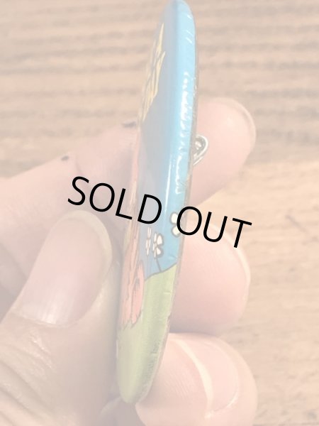 ガーフィールドのメッセージが書かれたヴィンテージ缶バッチ