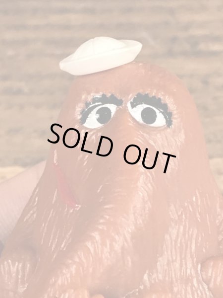 セサミストリートのスナッフィーのビンテージミニカー