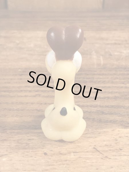 ガーフィールドのオーディーのヴィンテージソフビ人形