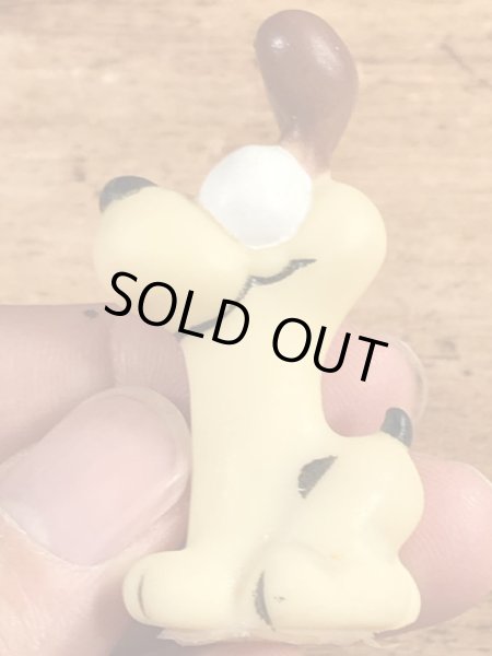 ガーフィールドのオーディーのヴィンテージソフビ人形