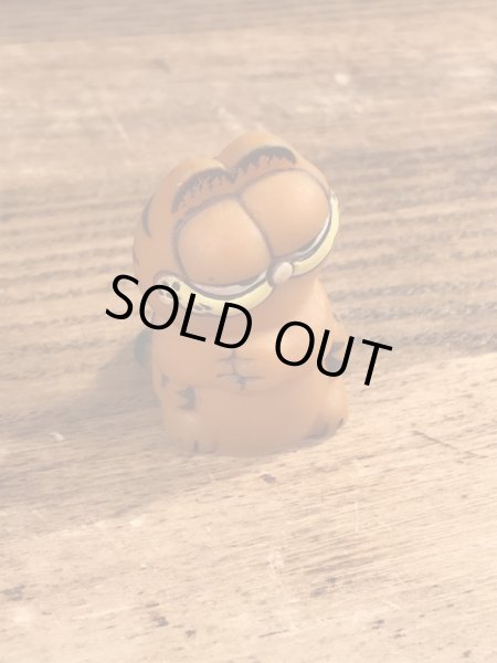 ガーフィールドのビニール製のビンテージフィギュア