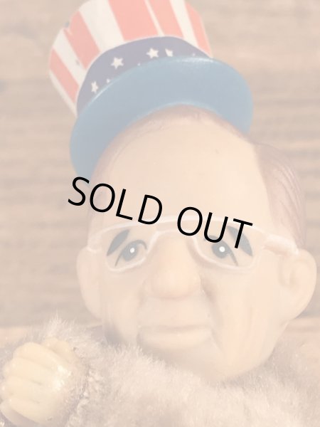 ジョージブッシュ元大統領のビンテージクリップ人形