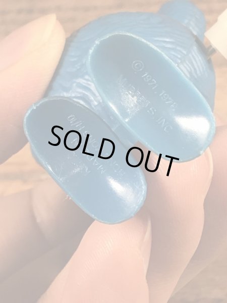 セサミストリートのクッキーモンスターのヴィンテージぜんまいフィギュア