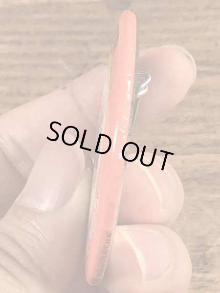 Smurfのメッセージが書かれたヴィンテージ缶バッチ