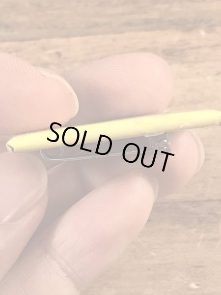 パックマンの四角のビンテージ缶バッジ