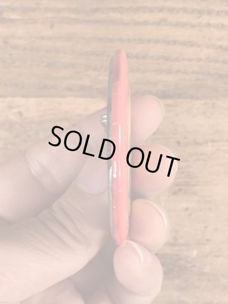 スマーフのI Hate Homework!のメッセージが書かれたビンテージ缶バッジ