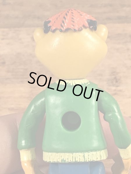 フィッシャープライス社製のスクーターのビンテージフィギュア