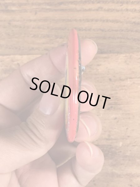 スマーフのI Hate Homework!のメッセージが書かれたビンテージ缶バッジ