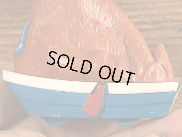 セサミストリートのスナッフィーのヴィンテージカートイ