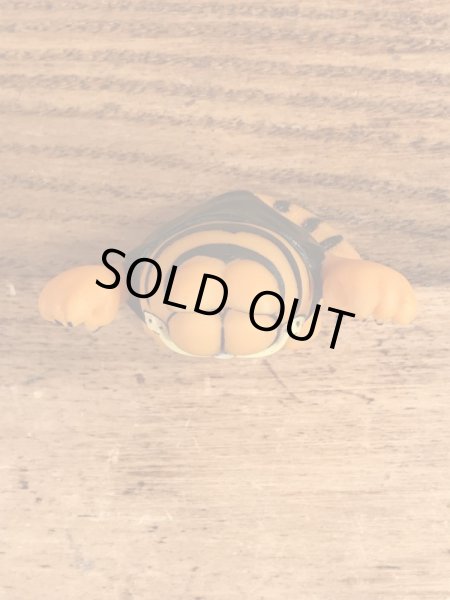 ガーフィールドのドラキュラのビンテージソフビ人形