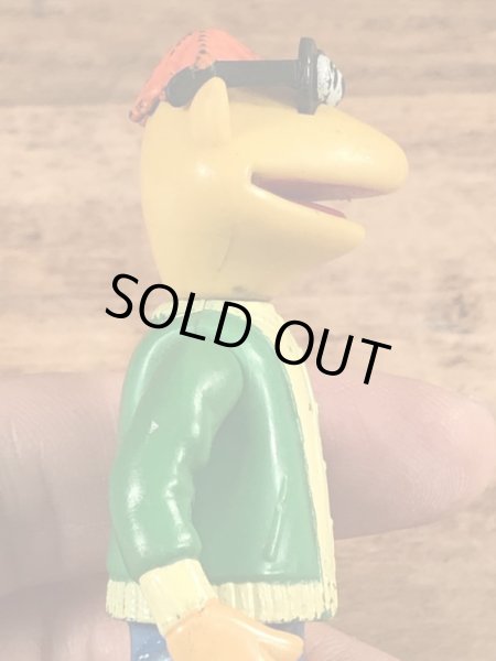 フィッシャープライス社製のスクーターのビンテージフィギュア