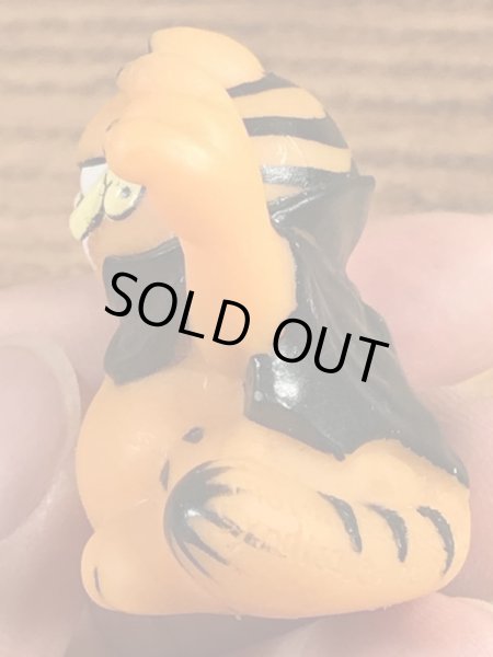 ガーフィールドのドラキュラのヴィンテージビニールフィギュア